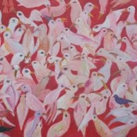 All the Birds I have Seen 100 x 160cm acrylic on canvas 2022